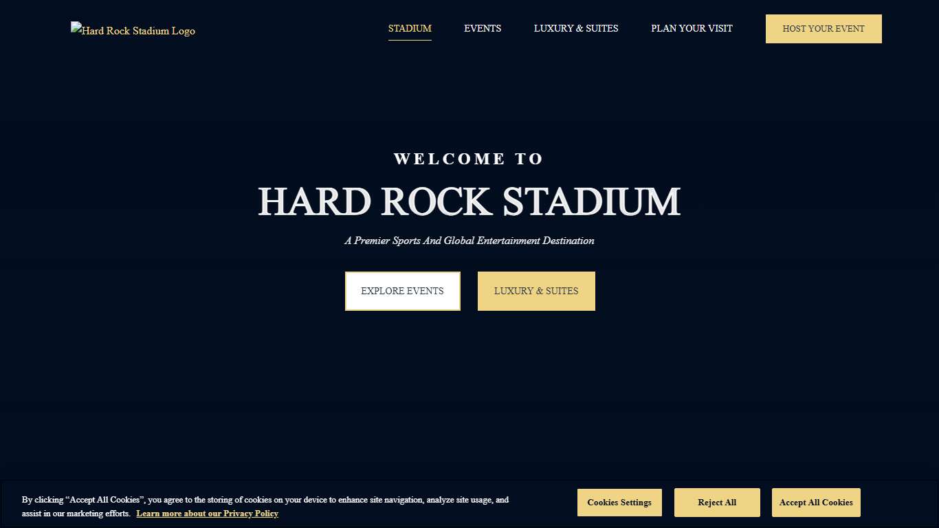 Hard Rock Stadium | Events, Sports & Music